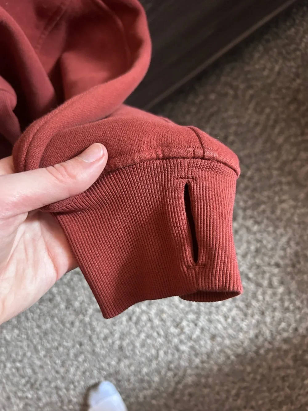 Lululemon Scuba Oversized Half Zip Hoodie M/L - Picture 9 of 10